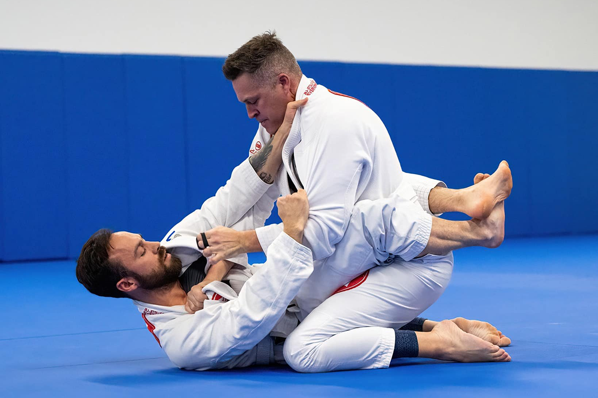 Brazilian Jiu-Jitsu ground training